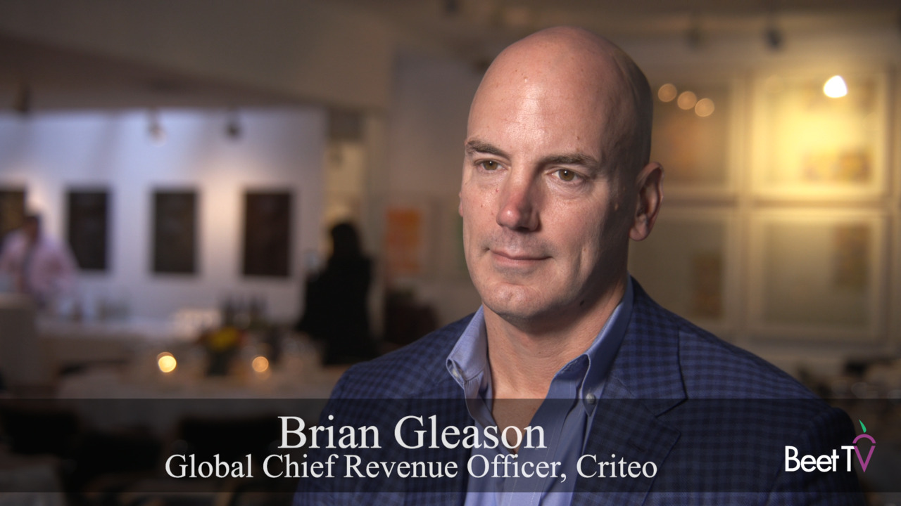 Retail Media Is Moving Off Site Criteo S Gleason Beet Tv