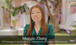 Strategic Audiences, Live Programming Deliver Results for Advertisers: NBCU’s Maggie Zhang