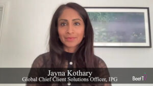 Contextual AI Promises Personalization With Depth, Meaning, Trust:
IPG’s Jayna Kothary