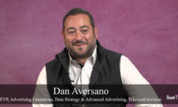 CTV’s Upgrades in Audience Metrics Will Drive More Ad Spending: TelevisaUnivision’s Dan Aversano